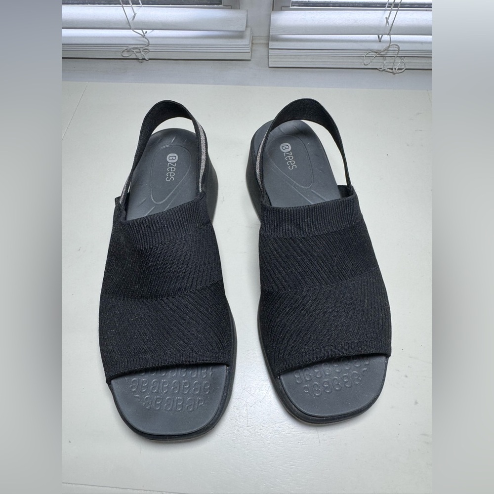 Bzees Black Women's Sandals